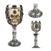 Verre à Vin Tête de Mort (Halloween)